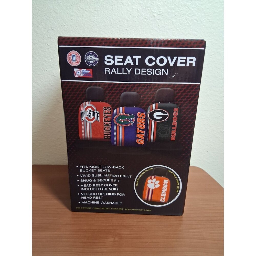 NCAA Clemson University Tigers Seat Cover Fan gear